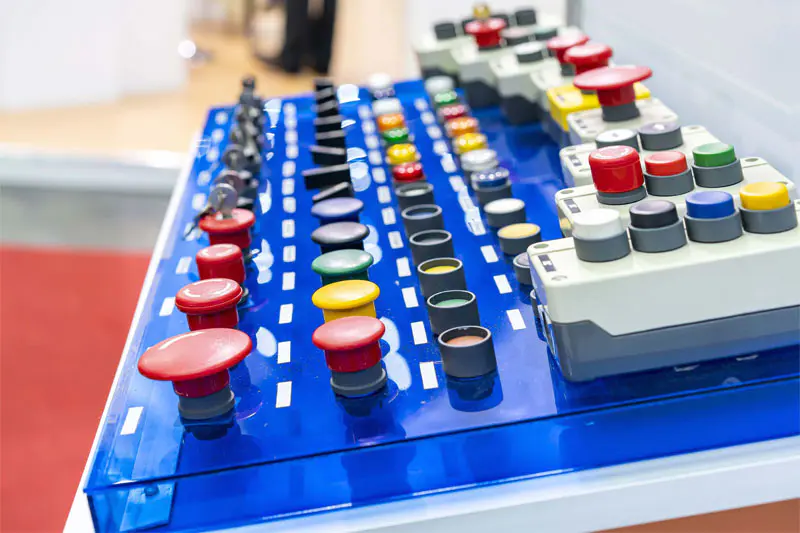 Function of button switch