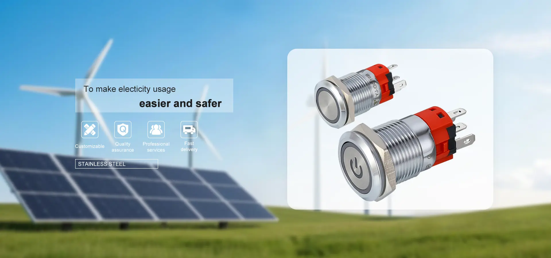 Customized Push Button Switch