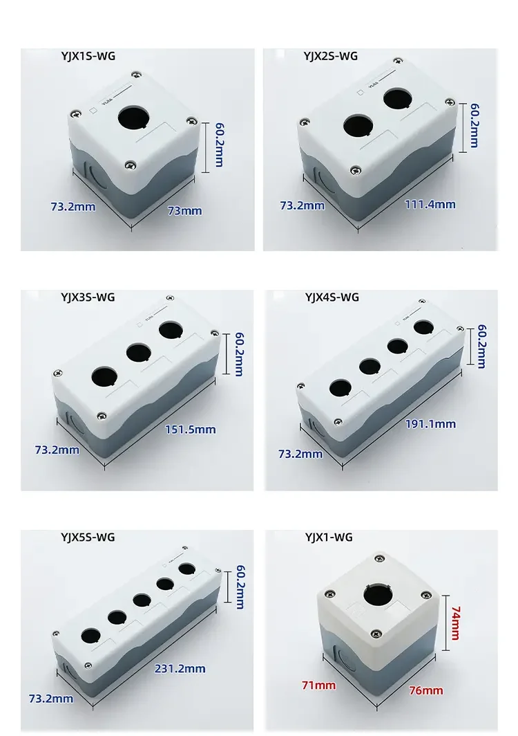 Plastic Button Box