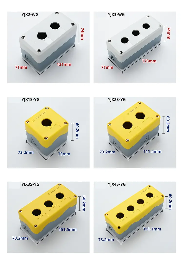 Plastic Button Box