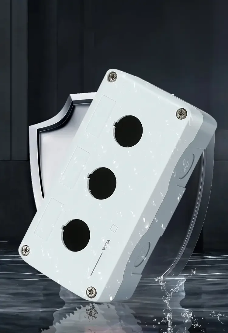 Plastic Button Box