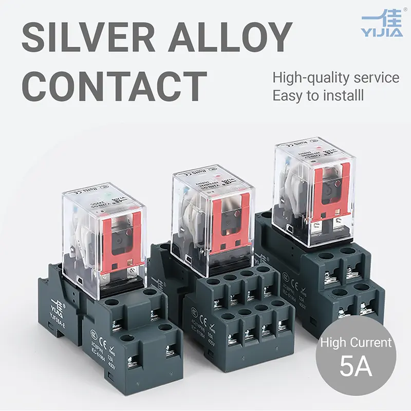 Relay With Lockable Test Button