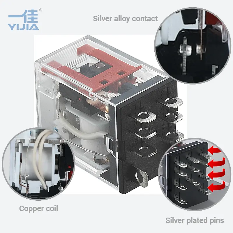 Relay With Lockable Test Button
