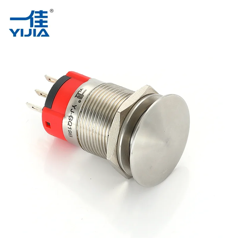 Mushroom Type Colour Metal Push Button Switch